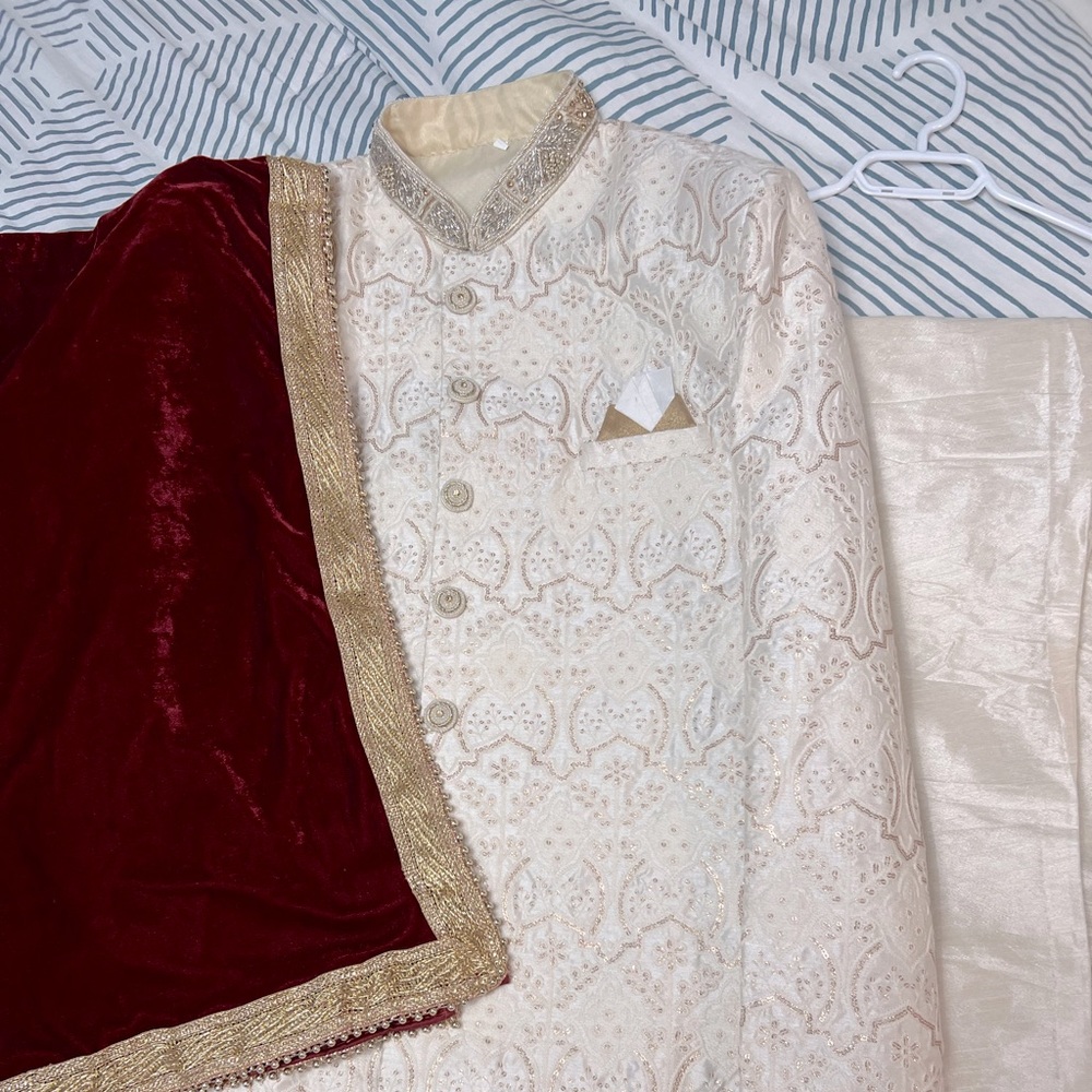 Men’s Sherwani Brand new! Never worn!